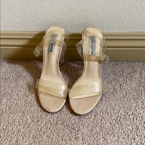 Steve Madden Camille Clear Heel